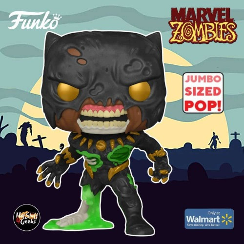 10 inch zombie black panther funko pop