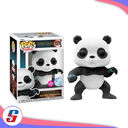 Pop! Animation: Jujutsu Kaisen - Panda (FLOCKED)(E...