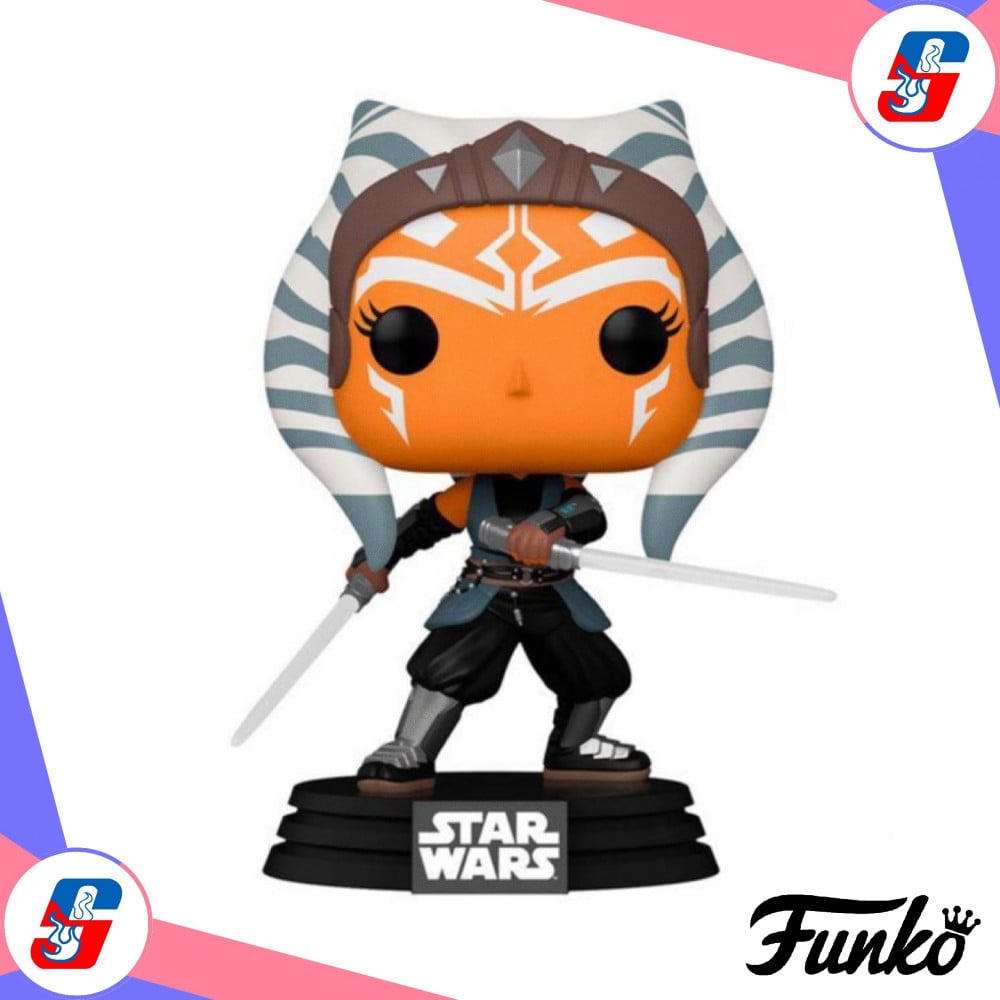 Funko POP!  Star Wars: The Mandalorian Ahsoka With Sabers