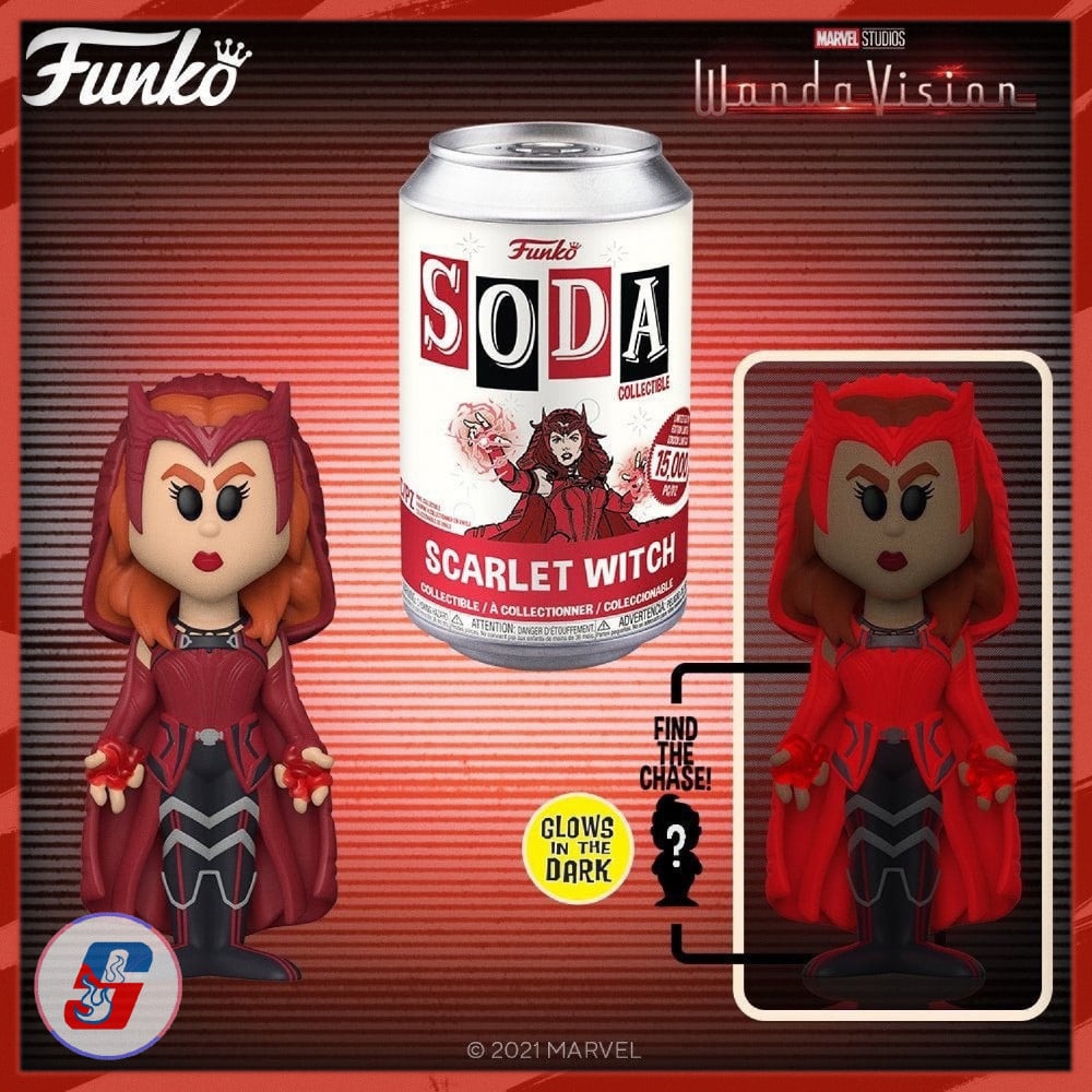 scarlet witch soda funko