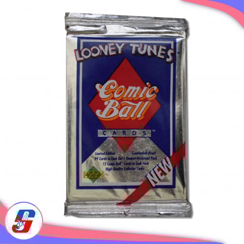 Looney Tunes Comic Ball Upper Deck 1990 Factory Se...