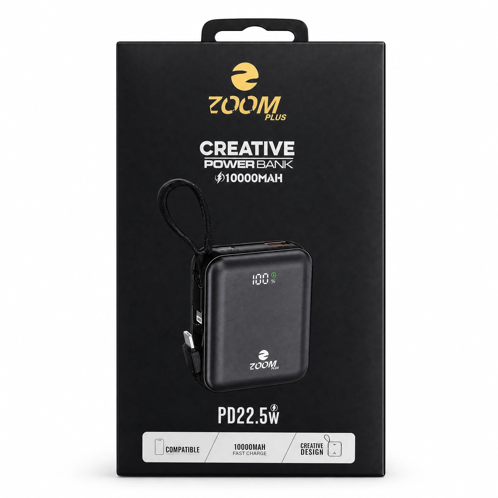 倖田來未 POWER BANK（VISUAL) Zoom Plus Creative PD 22.5W Power Bank, 10000mAh Capacity - سعدكم