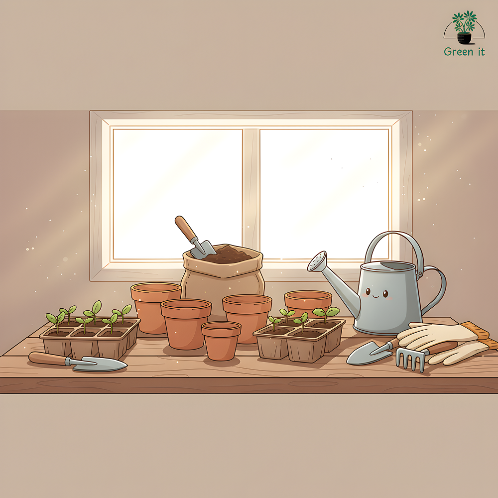 ماذا أحتاج لبدء الزراعة المنزلية؟