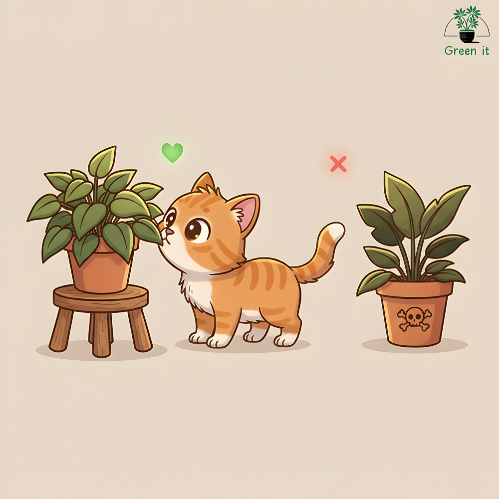 كيف تختار نباتات داخلية لا تضر بحيوانك الأليف؟