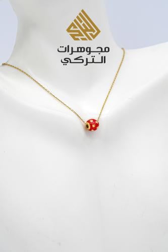 عقد ذهب عيار 21