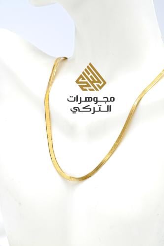 عقد ذهب عيار 18