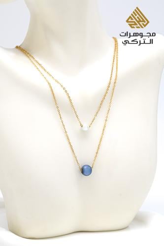 عقد ذهب عيار 18
