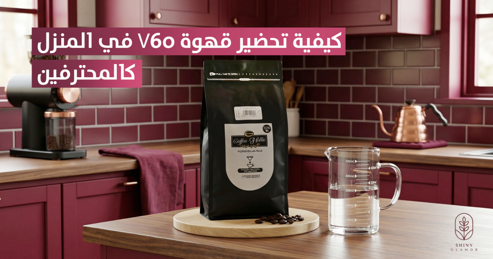 كيفية تحضير قهوة V60 في المنزل كالمحترفين