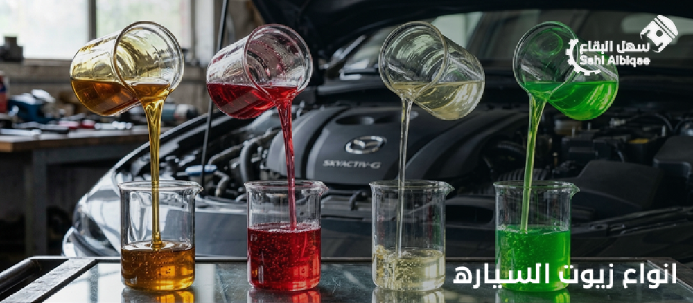 انواع زيوت السياره