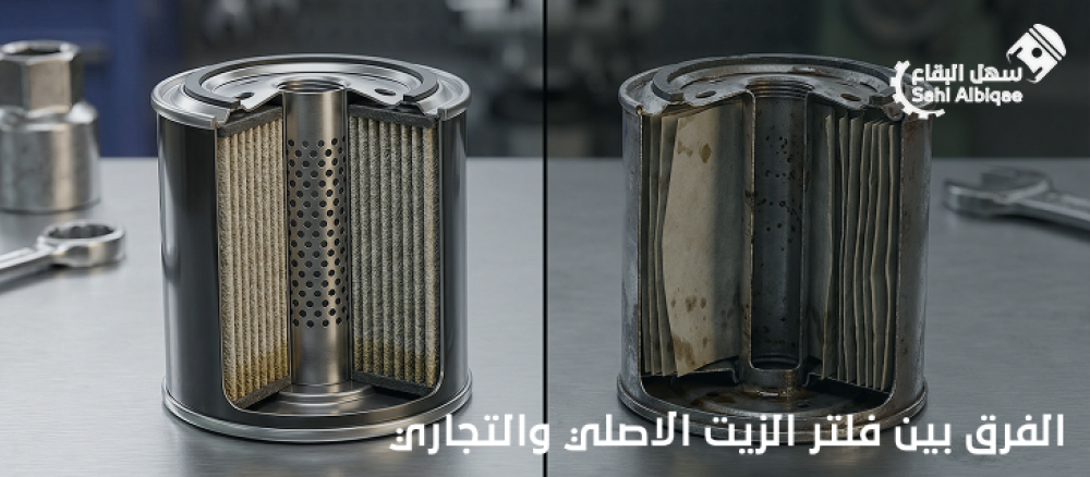 الفرق بين فلتر الزيت الاصلي والتجاري