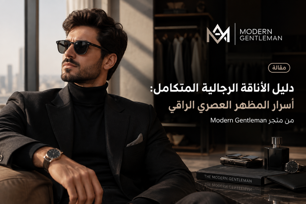 دليل الأناقة الرجالية المتكامل: أسرار المظهر العصري الراقي من متجر Modern Gentleman