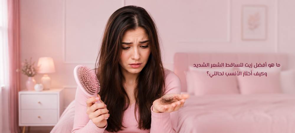 ما هو أفضل زيت لتساقط الشعر الشديد وكيف أختار الأنسب لحالتي؟