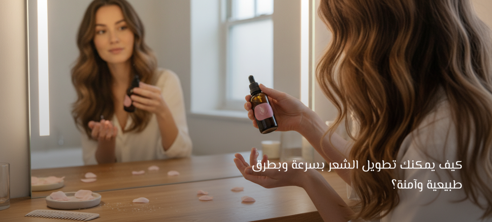 تطويل الشعر بسرعة بطرق طبيعية وآمنة