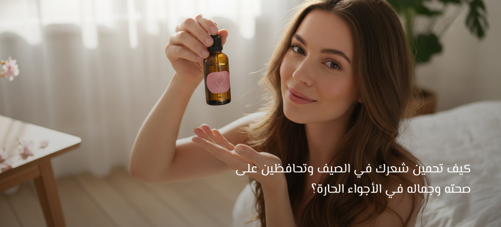 العناية بالشعر في الصيف