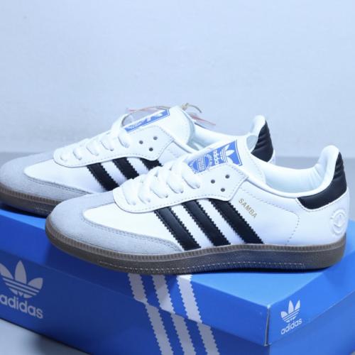 adidas samba شوز اسود مع ختم