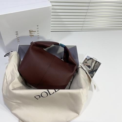 Polene bag بني محروق