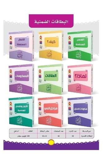 البطاقات الضمنية 9 مجموعات