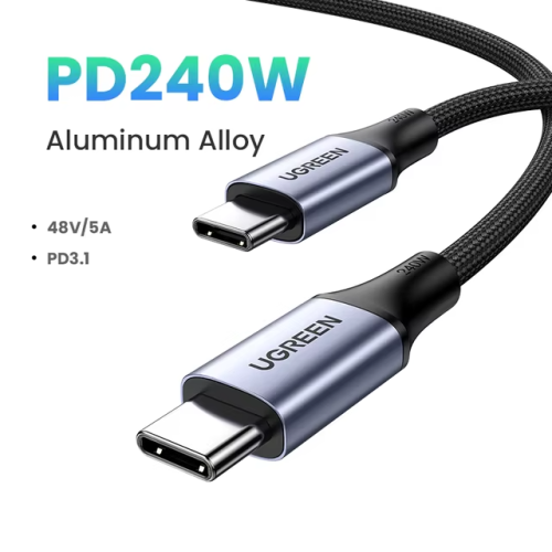 كابل UGREEN USB-C للآيفون 15، سامسونج S23، PS5، ني...