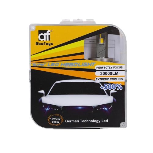 لمبة LED كريمي مقاس A8 9007