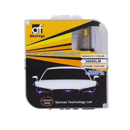 لمبة LED كريمي مقاس A8 9006