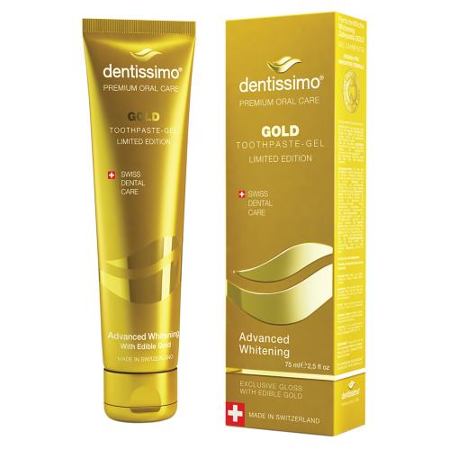 Dentissimo ADVANCED WHITENING GOLD Toothpaste
