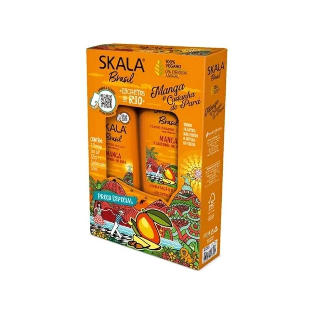 سكالا برازيل مانجا كيت 325 مل شامبو + بلسم