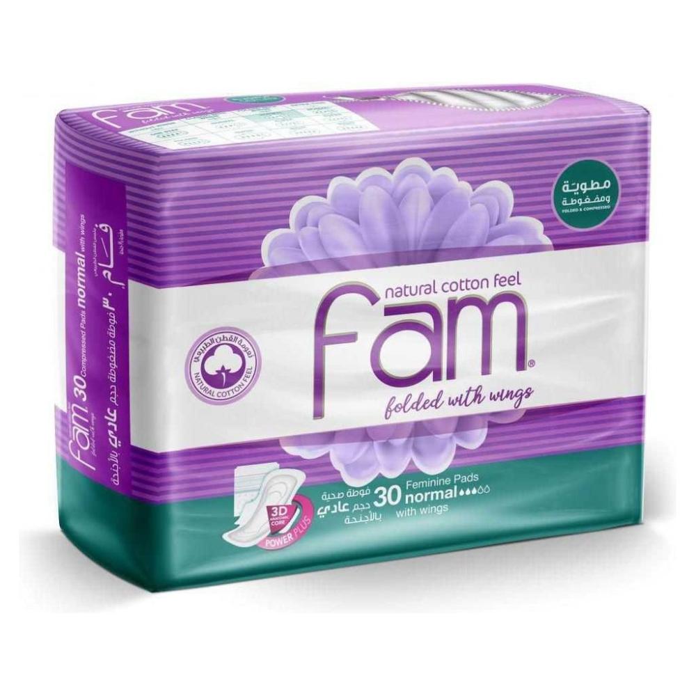 فام نسائى مطوية بالأجنحة عادى 30 حبة