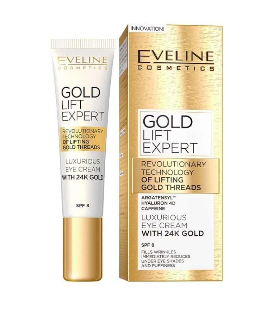 ايفلين جولد كريم العين 24 قيراط 15 مل