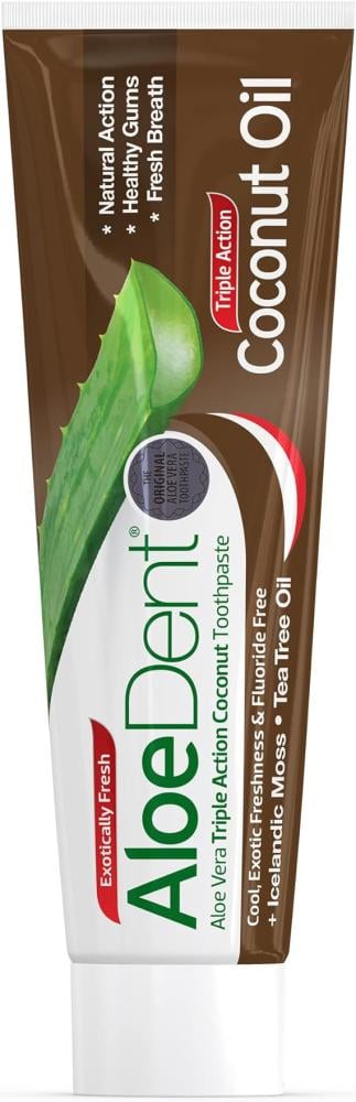 معجون اسنان طبيعي بزيت جوز الهند من الودنت 100مل معجون اسنان طبيعي بزيت جوز الهند من الودنت 100مل