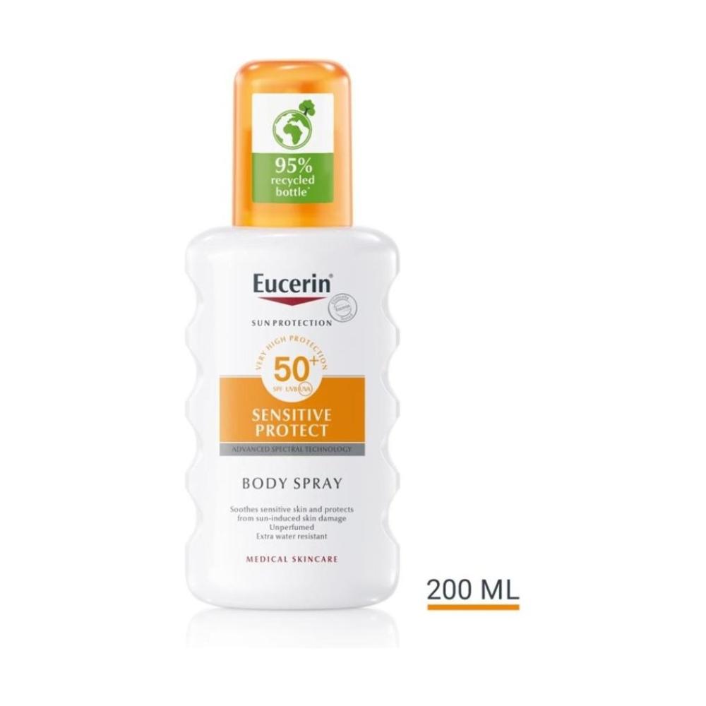 يوسيرين بخاخ مزيل العرق للبشرة الحساسة SPF 50+ 200 مل