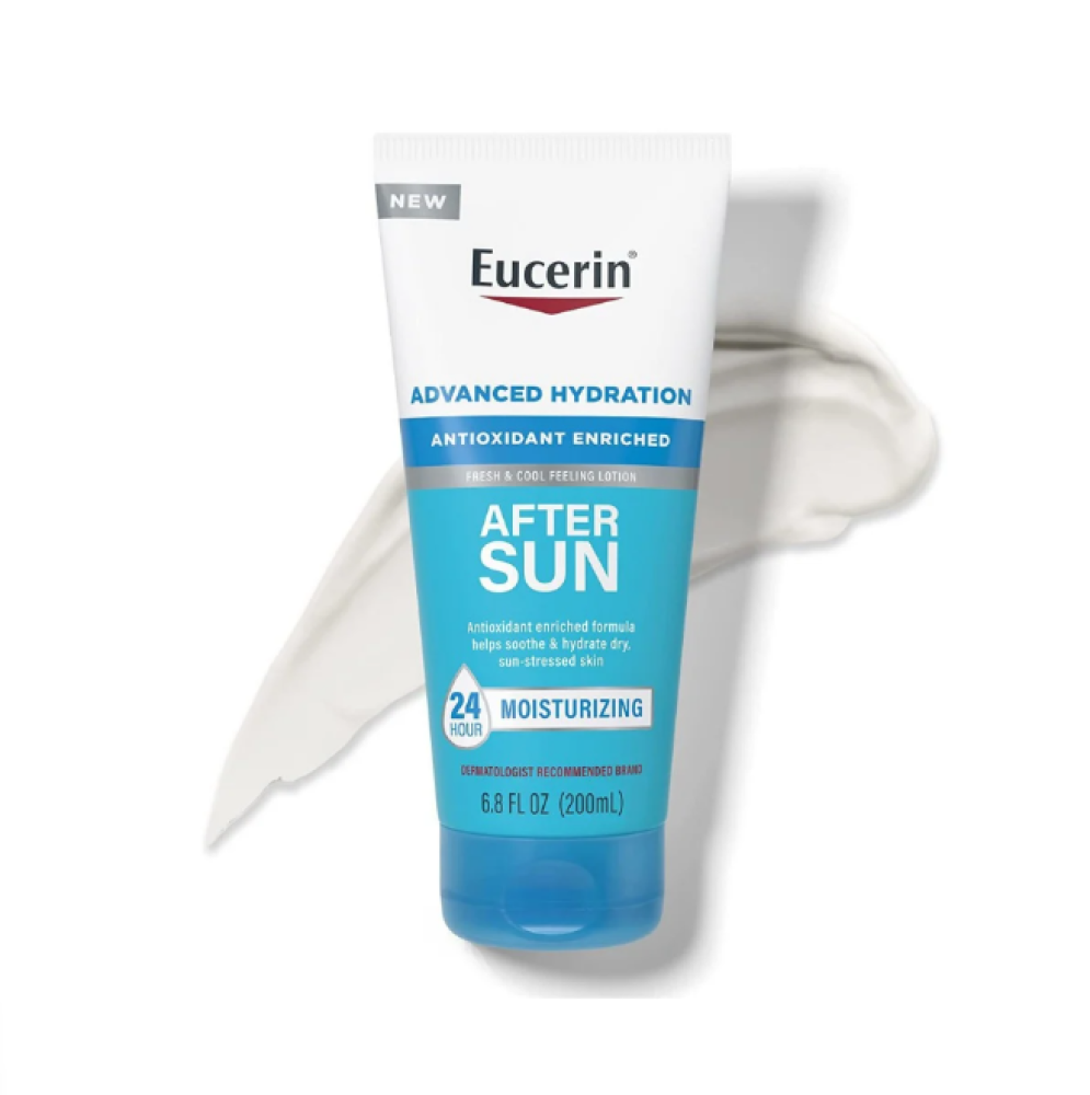 ^لوشن الترطيب المتقدم بعد التعرض للشمس من يوسيرين 200 مل