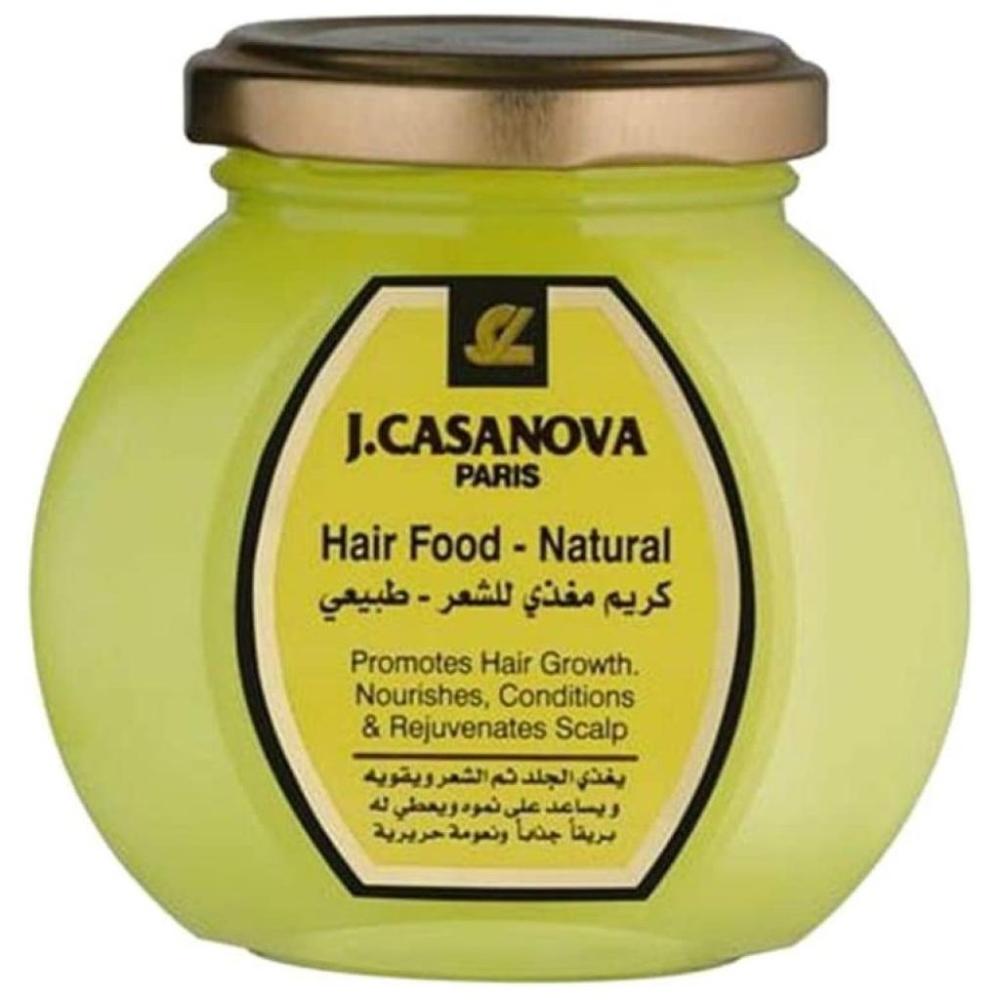 كازانوفا كريم للشعر 150 جم مغذي طبيعي اصفر