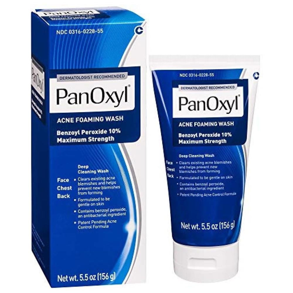 بانوكسيل غسول رغوي لحب الشباب 10 بنزويل 170 جم