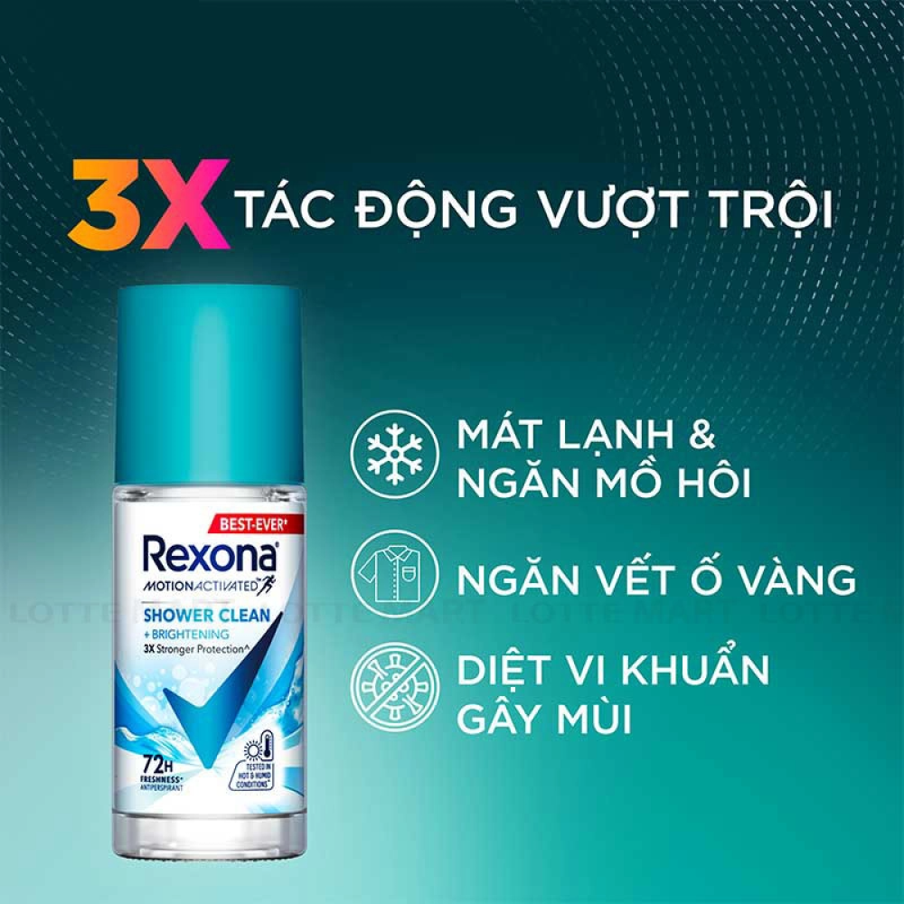 مزيل عرق ريكسونا رول أون لتنظيف الاستحمام 45 مل