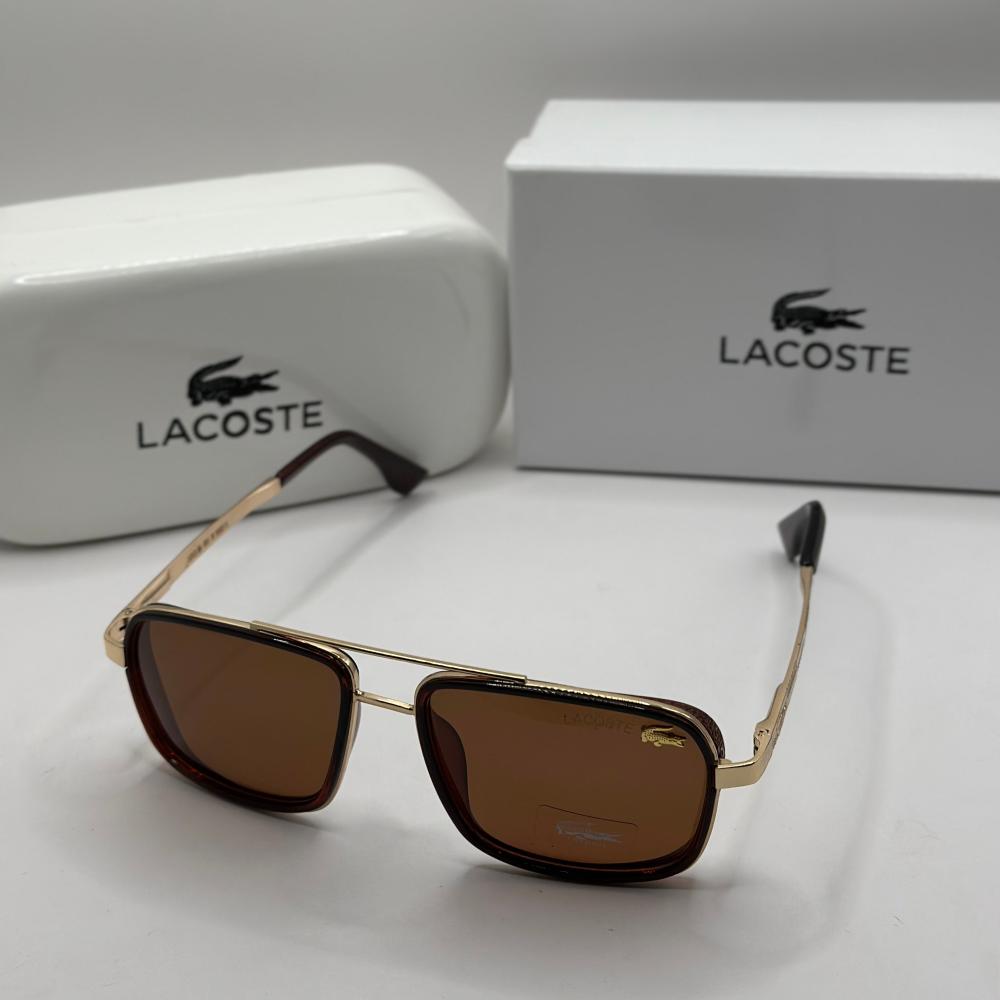 نظارة لاكوست بني