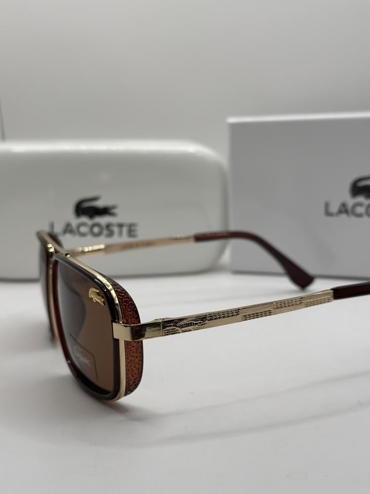 نظارة لاكوست بني