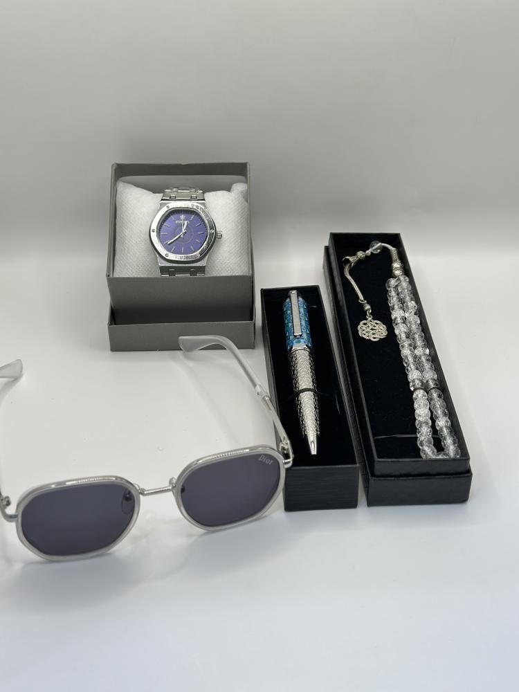 عرض اليوم الوطني (قلم+ساعة+سبحة+نظارة)