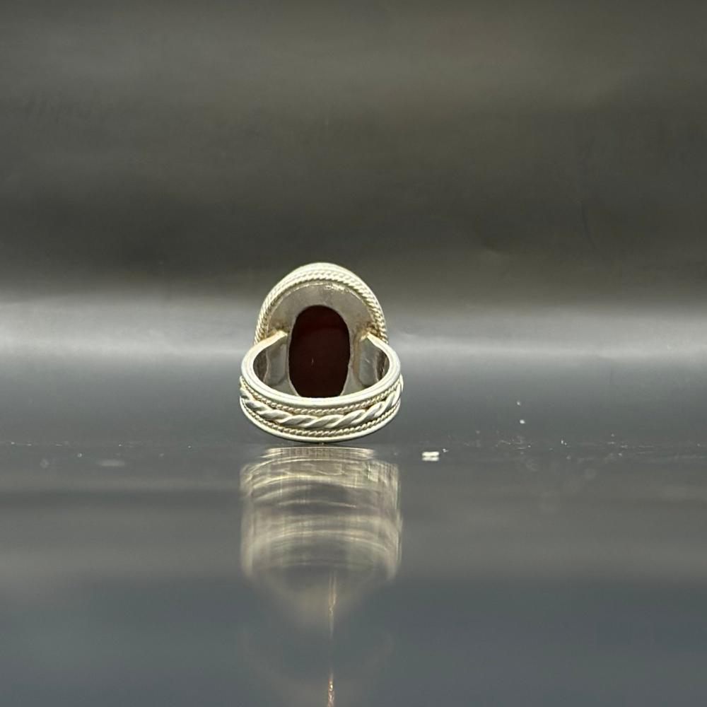 خاتم  عقيق يمني