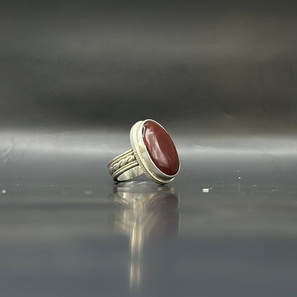 خاتم  عقيق يمني