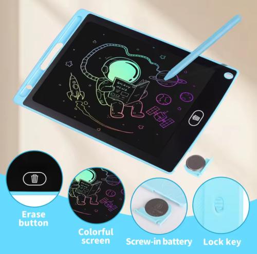 تابلت كتابه LCD ، لوحة رسم قابله لاعادة الاستخدام