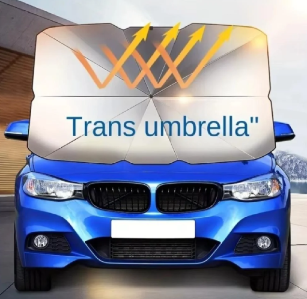 مظلة سيارة قابلة للطي