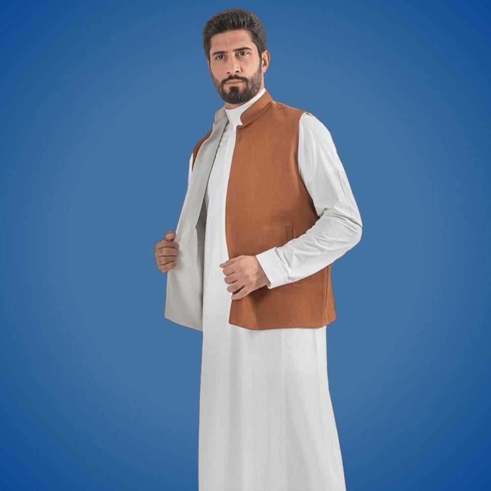 سديري جوخ لون ابيض - جملي