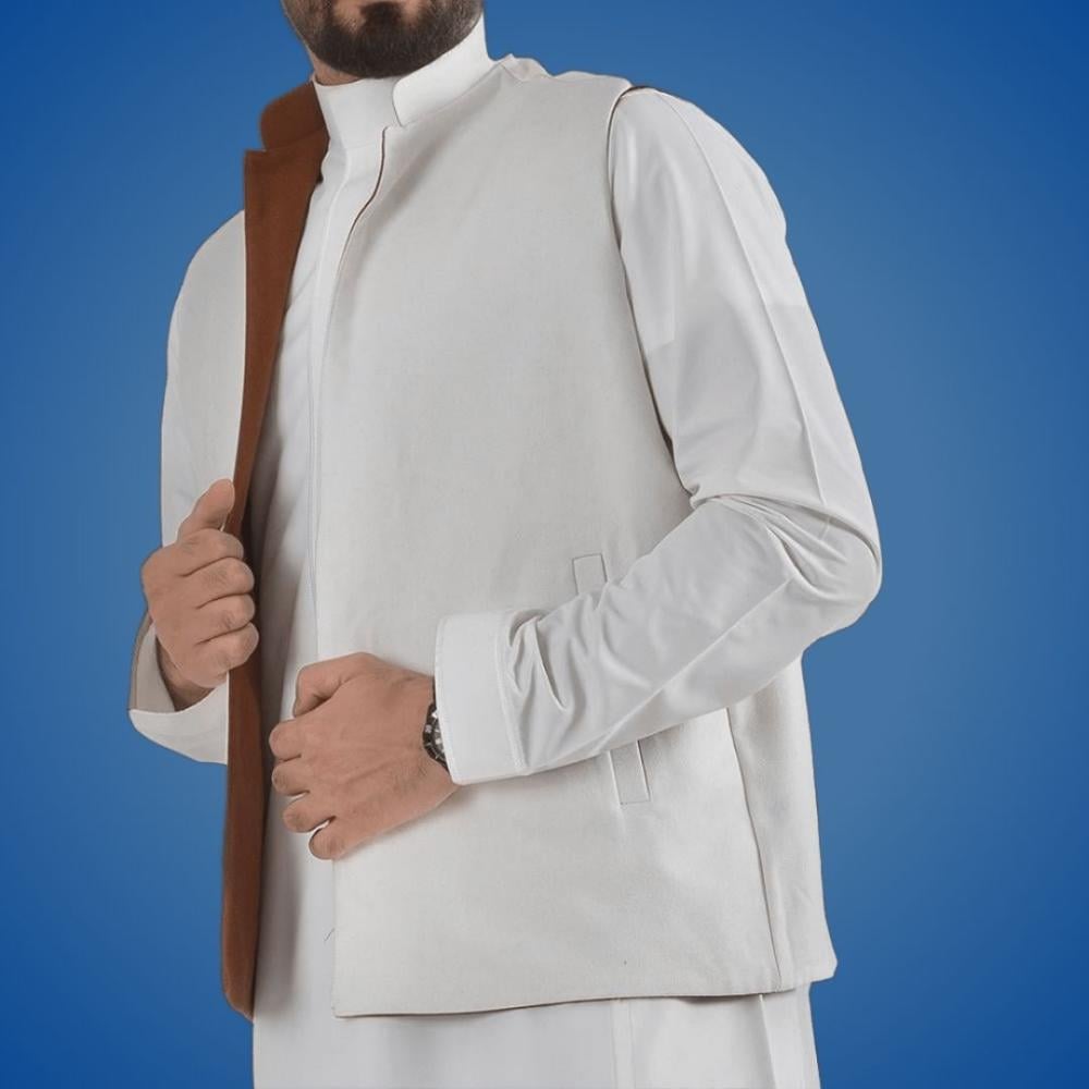 سديري جوخ لون ابيض - جملي