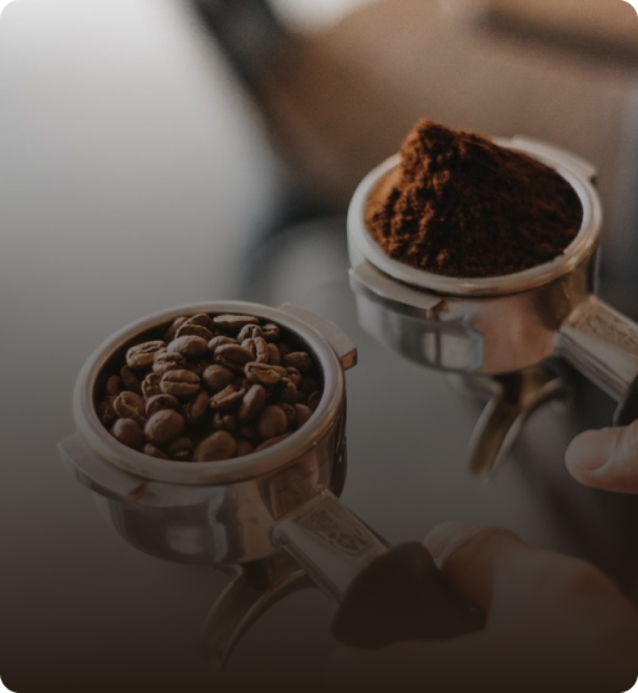 حبوب القهوة اللذيذه