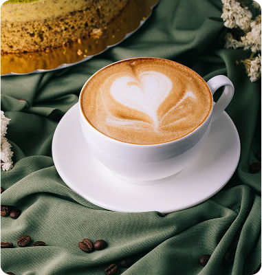 كابتشينو سموث لاتيه – رغوة غنية ونكهة متوازنة