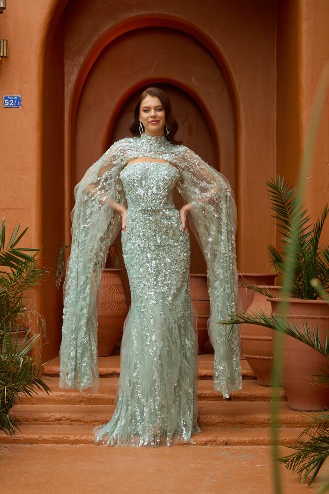 فستان سهرة موديل 22952