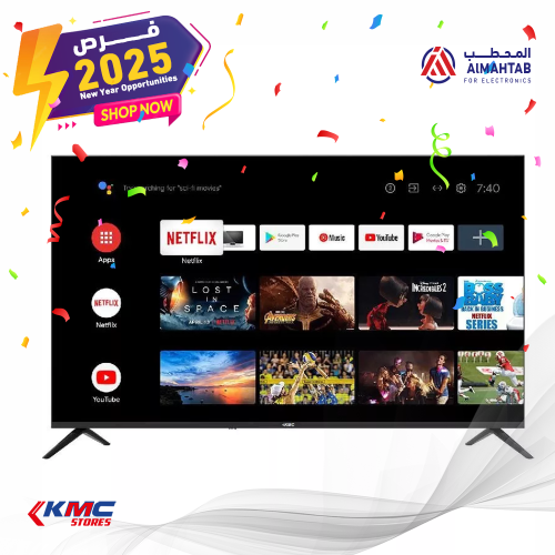 تلفزيون "50 بوصة 4K أندرويد kmc50us25