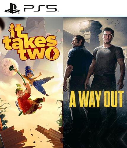 لعبة it takes two و A WAY OUT سوني 4