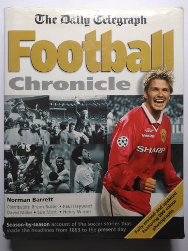 Football Chronicle .by Norman Barrett. hardcover ....