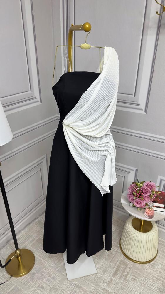 فستان سهرة تفته استرتش